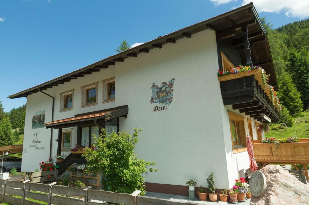Gaestehaus Geir Leilighet Obernberg am Brenner Eksteriør bilde